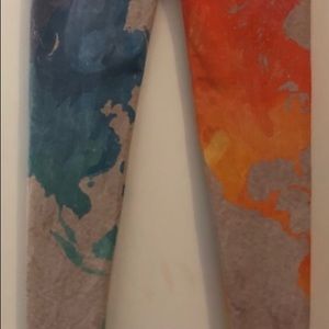 Society six paint splotch leggings XS